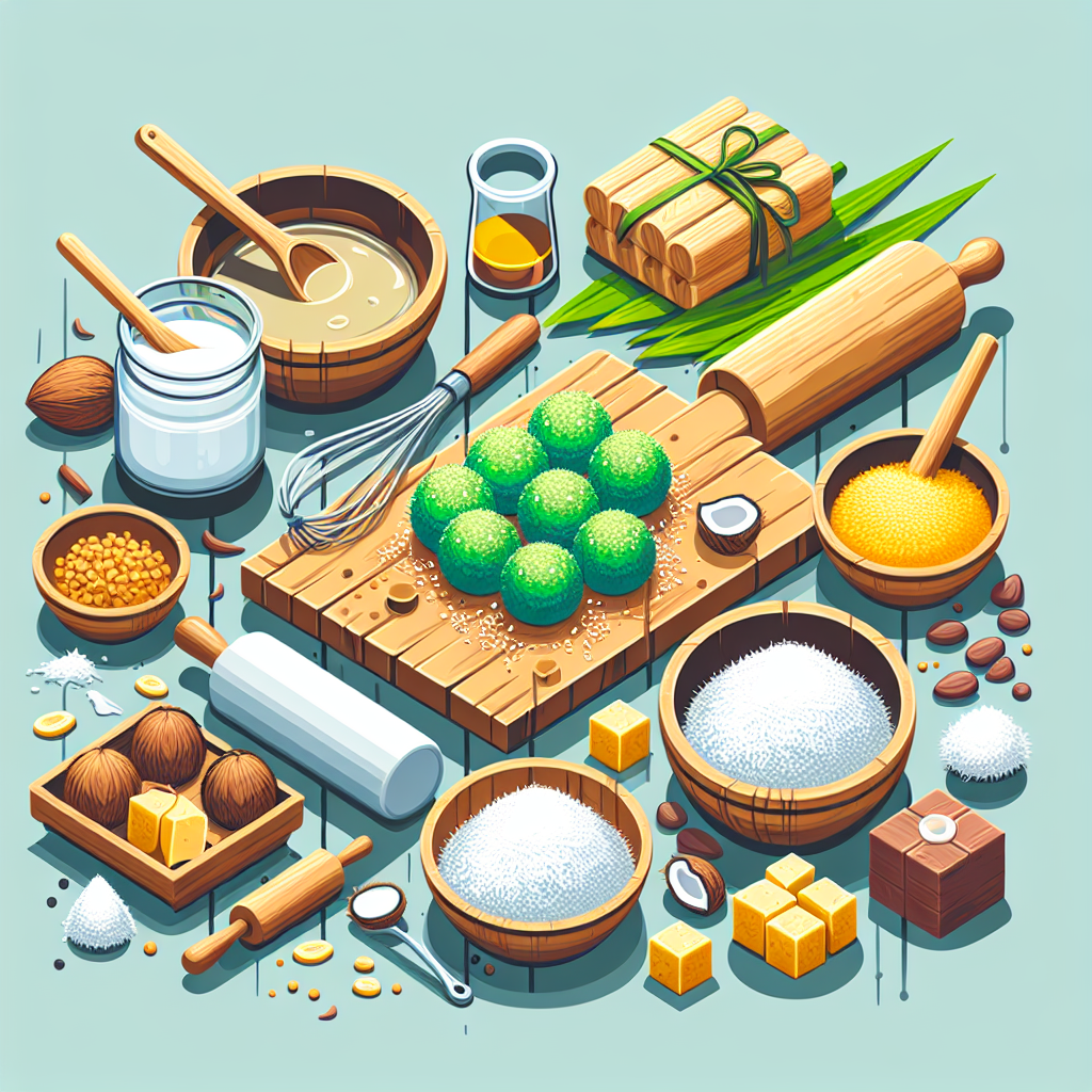 Resep Klepon Tradisional: Cara Membuat Klepon yang Kenyal dan Manis