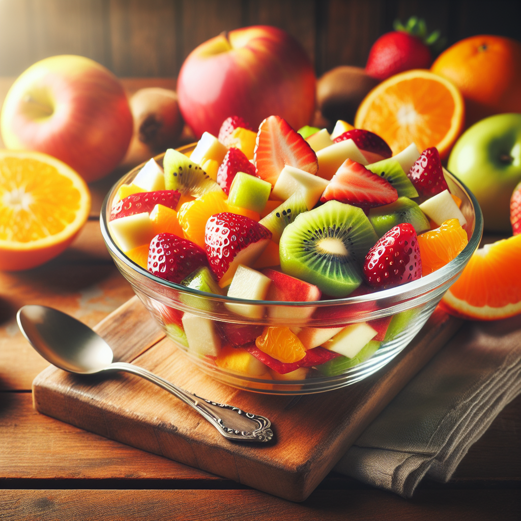 Resep Salad Buah Segar dan Sehat: Panduan Praktis Membuatnya di Rumah