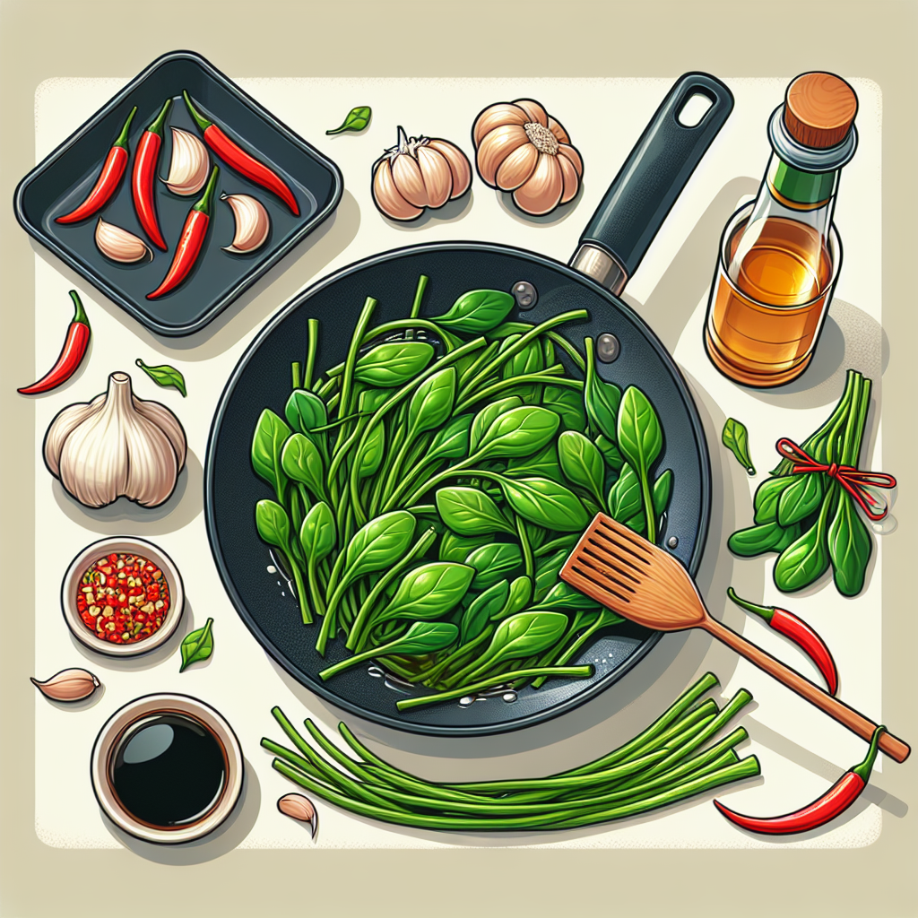 Resep Tumis Kangkung: Cara Memasak Sayuran Lezat dan Mudah di Rumah